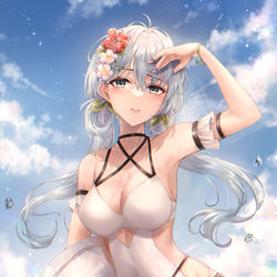 This is a pixiv picture whose title is Summer.