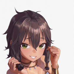 This is a pixiv picture whose title is ティオナ・ヒリュテ.