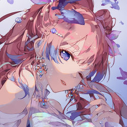 This is a pixiv picture whose title is Kokomi.