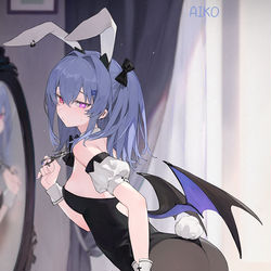 This is a pixiv picture whose title is NIYA🐰😈.