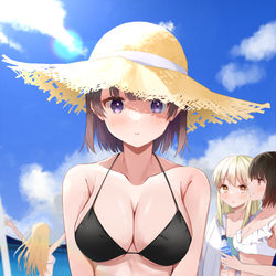 This is a pixiv picture whose title is おまたせ….