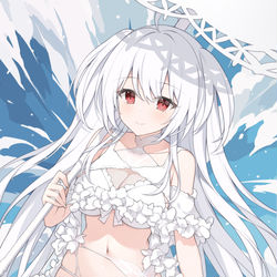 This is a pixiv picture whose title is 梅莉.