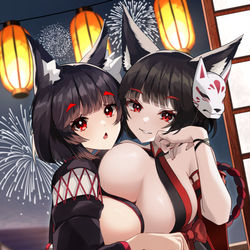 This is a pixiv picture whose title is アズレン５周年おめでとう！.