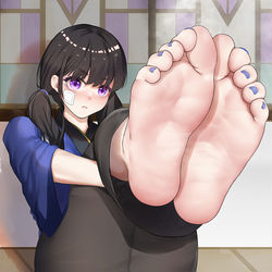 This is a pixiv picture whose title is 泷奈.