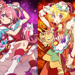 This is a pixiv picture whose title is デリシャスパーティプリキュア.