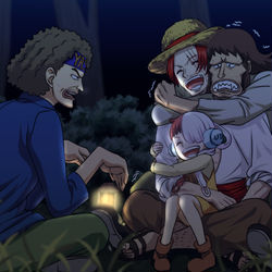This is a pixiv picture whose title is きゃーこわーい.
