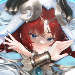 This is a pixiv picture whose title is nilou.
