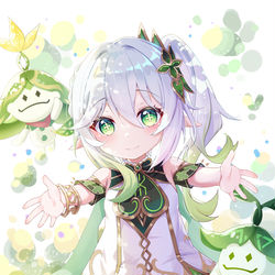 This is a pixiv picture whose title is 可爱的小草神~~.