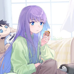 This is a pixiv picture whose title is おはよう 'ω' )_.