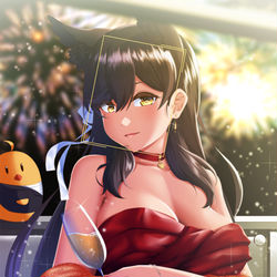 This is a pixiv picture whose title is アズールレーン　5周年.