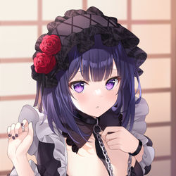 This is a pixiv picture whose title is 黒江雫.