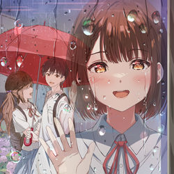 This is a pixiv picture whose title is さよなら.
