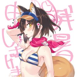 This is a pixiv picture whose title is 水着イズナ.