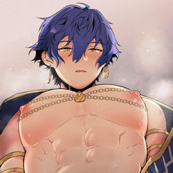 This is a pixiv picture whose title is ち◯びピアスジュン②.