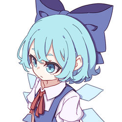 This is a pixiv picture whose title is チルノ.