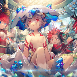 This is a pixiv picture whose title is 竜の子.