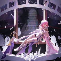 This is a pixiv picture whose title is 因你而在的故事.