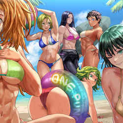 This is a pixiv picture whose title is ビーチ.