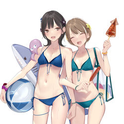 This is a pixiv picture whose title is ヒカリミキ水着.