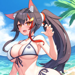 This is a pixiv picture whose title is ミオシャ·サマー.
