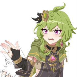 This is a pixiv picture whose title is Collei “don’t touch me”.