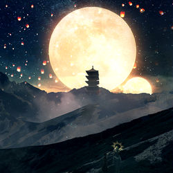 This is a pixiv picture whose title is 天国の住人を増やすために、天使が日本の桃源郷へ偵察しに行くゲーム.