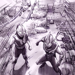 This is a pixiv picture whose title is ウルトラらくがきまとめ20.