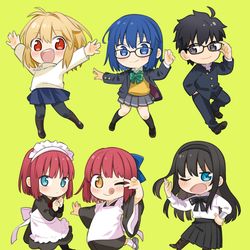 This is a pixiv picture whose title is ちび姫【月姫】.