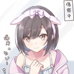 This is a pixiv picture whose title is 借宿.