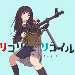 This is a pixiv picture whose title is リコリコ.