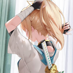 This is a pixiv picture whose title is 軽く運動の後.