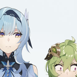 This is a pixiv picture whose title is 友達の友達.