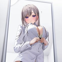 This is a pixiv picture whose title is (夏休み前はこんなにキツくなかったのに…).