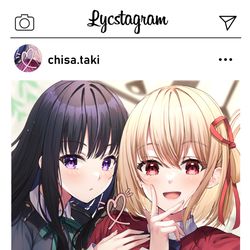 This is a pixiv picture whose title is なかよし.