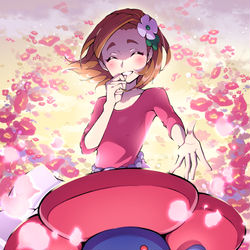 This is a pixiv picture whose title is アロマなおねえさん.