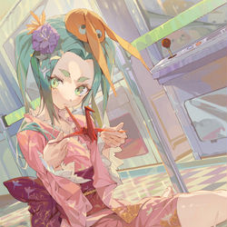 This is a pixiv picture whose title is よつぎ.