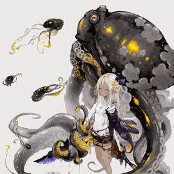 This is a pixiv picture whose title is タコ.