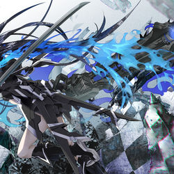 This is a pixiv picture whose title is ブラック★ロックシューター.