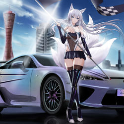 This is a pixiv picture whose title is 信濃.