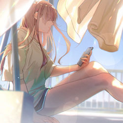 This is a pixiv picture whose title is もう既読はつかないね.