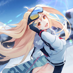 This is a pixiv picture whose title is ブリュッヒャー.