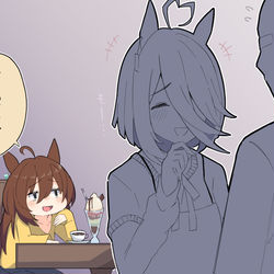 This is a pixiv picture whose title is とあるカフェ店の日常.
