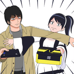 This is a pixiv picture whose title is ターゲット被り.