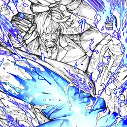 This is a pixiv picture whose title is サンジ.