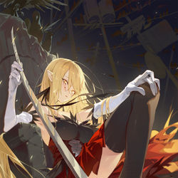 This is a pixiv picture whose title is キスショット・アセロラオリオン・ハートアンダーブレード🦇.
