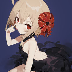This is a pixiv picture whose title is ルーミア.