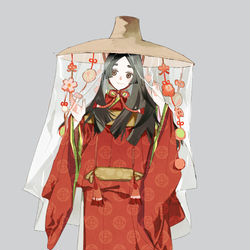 This is a pixiv picture whose title is 和菓子×女子.