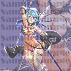 This is a pixiv picture whose title is ビキニアーマー浦風.