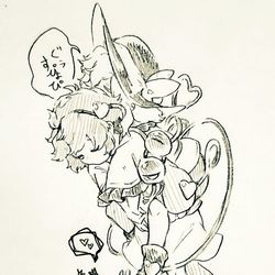 This is a pixiv picture whose title is 東方アナログまとめ64.