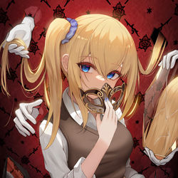 This is a pixiv picture whose title is 早坂愛.